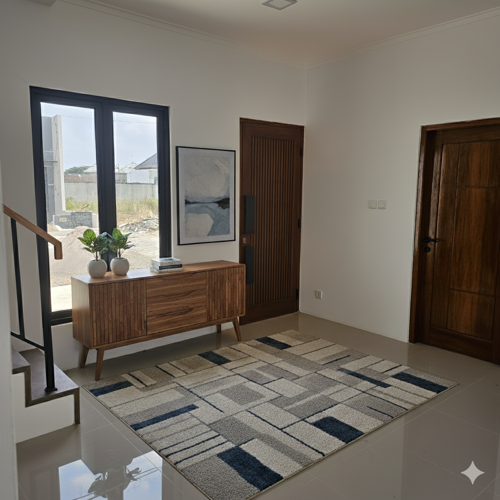 Denah Rumah 2 Lantai TYPE 65